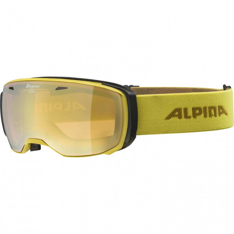 Очки Горнолыжные Alpina 2019-20 Estetica Curry Hm Gold Sph. S2 (арт. A7246841) - 